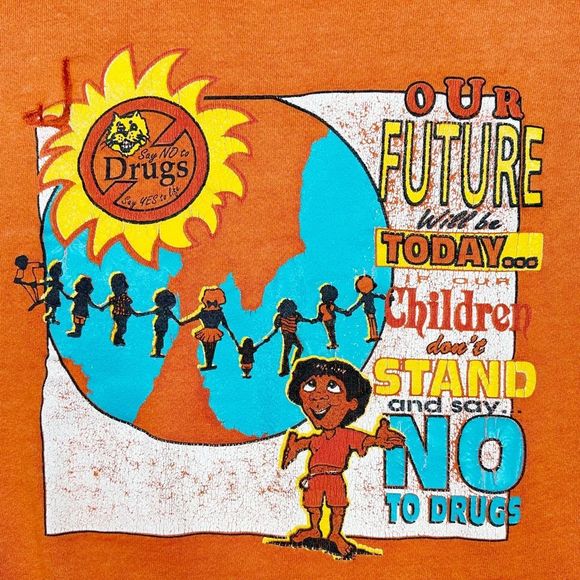 Vintage Jerzees 8th Annual Parade Against Drugs 1994 Event Crew Neck Sweatshirt - Picture 2 of 8